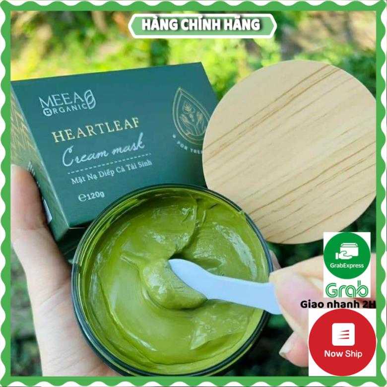 Mặt Nạ Diếp Cá MEEA ORGANIC Tái Sinh Dưỡng Trắng Da Giảm Thâm Mờ Mụn Se Khít Lỗ Chân Lông Giữ Ẩm Cho Da - HANA