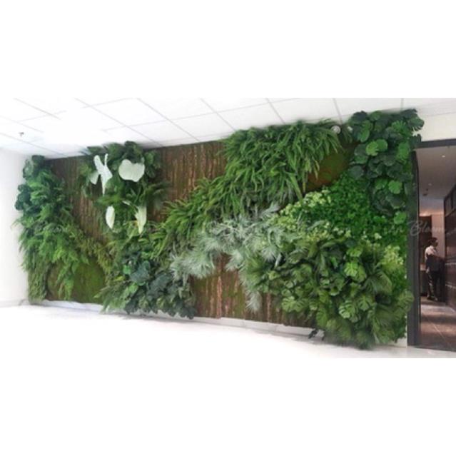 Thảm Rêu Gỗ Trang Trí Tường kích thước 50x100cm