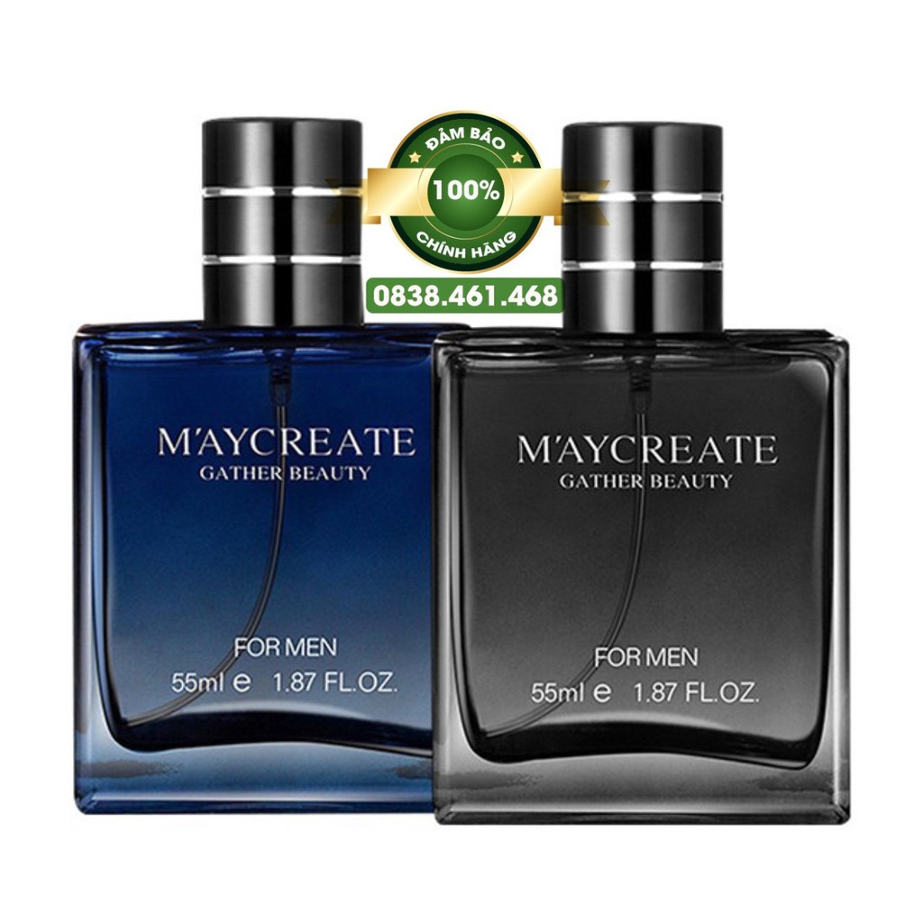 Nước Hoa Nam Tạo Mùi Thơm Sáng Tạo Lưu Giữ Hương Bền Lâu Nam Tính M'ayCreate 55ml