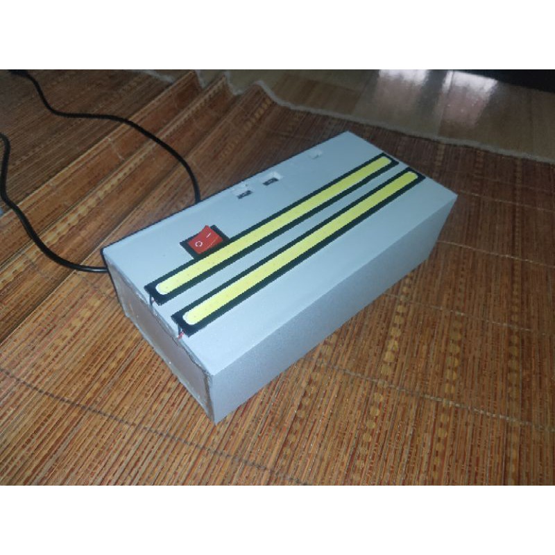 đèn sạc tích điện kiêm sạc dự phòng 5v/3a handmade