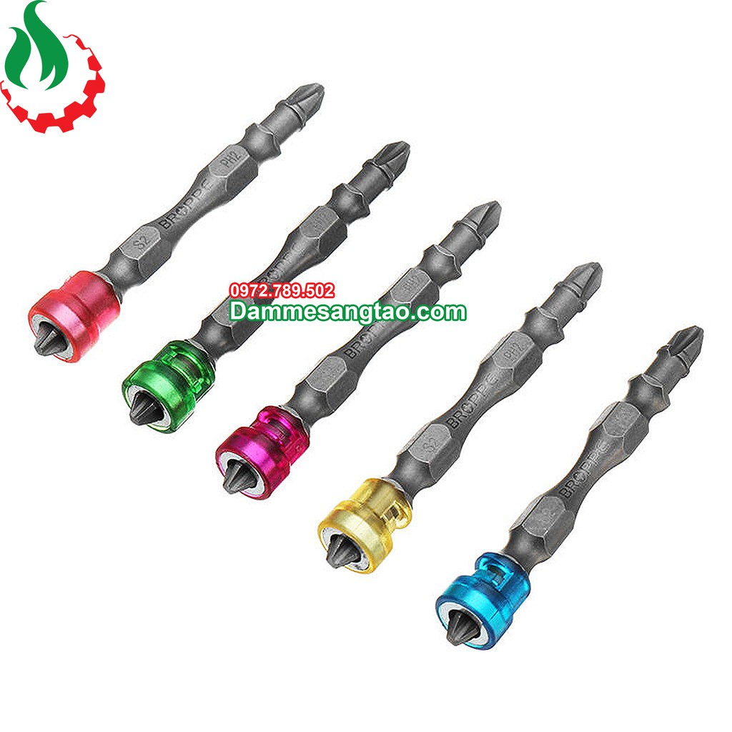 Mũi vít 4 cạnh có nam châm trợ lực Bropee