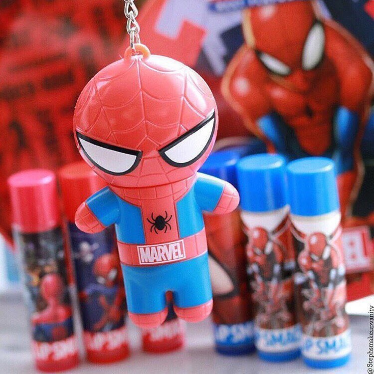 Son Lip Smacker Siêu Anh Hùng Marvel (4g) – Người nhện Spider man