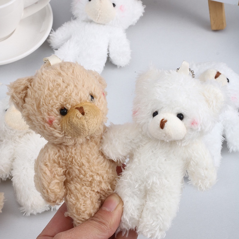 Móc khóa gấu bông đáng yêu trang trí balo túi xách cực xinh - solila.vn