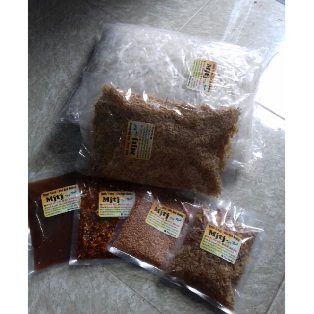 Combo bánh tráng trộn dùng thử