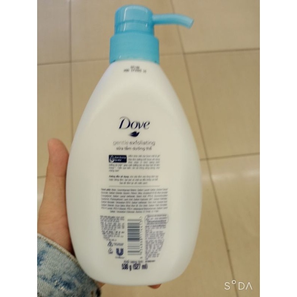 Sữa tắm Dove dưỡng ẩm chuyên sâu 530ml các loại