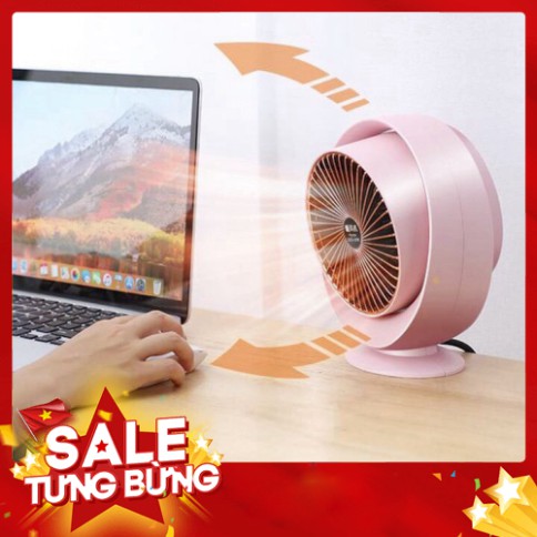 [FREE SHIP] Quạt Sưởi Mini Để Bàn  Mẫu Mới Làm Ấm Bằng Tia Hồng Ngoại  Dùng Cho Văn Phòng / Gia Đình