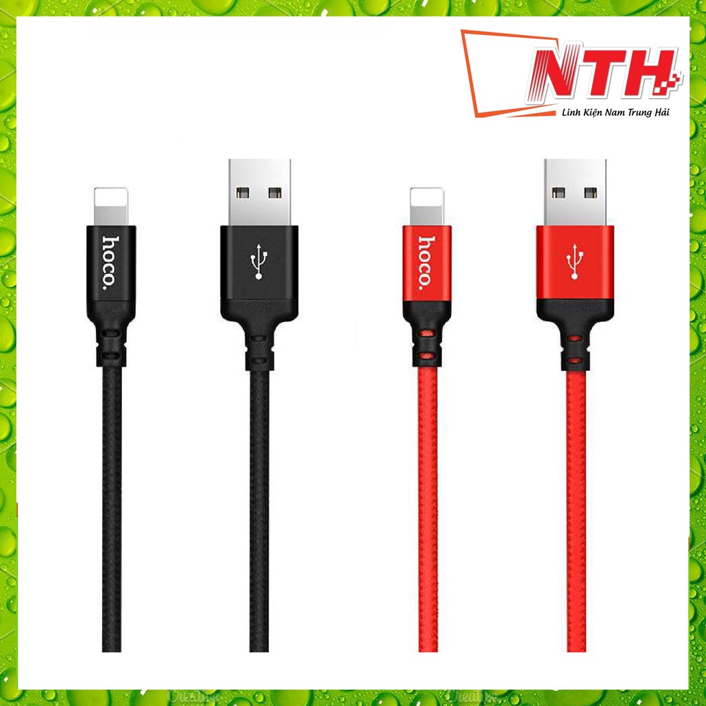 Cáp Sạc Nhanh 3A Hoco X14 Pro, Dài 2m  - Giao màu ngẫu nhiên - NTH