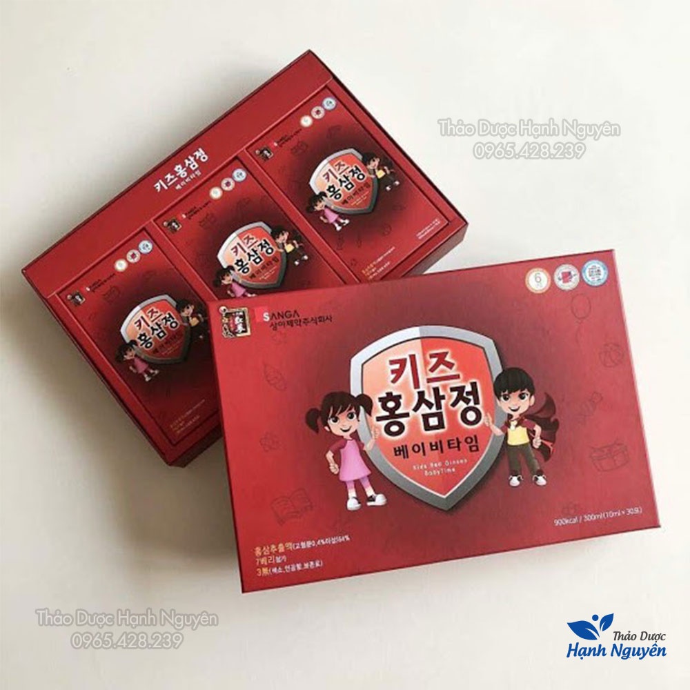 Hồng sâm trẻ em baby Sang A Hàn Quốc (Hộp 30 gói) - Thảo Dược Hạnh Nguyên