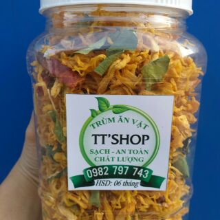 [Freeship] 1kg khô gà lá chanh thơm ngon