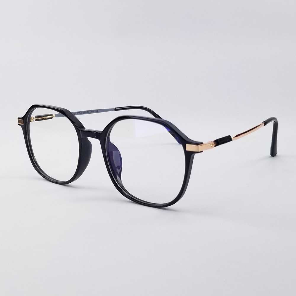 Gọng kính cận nữ - nam thời trang 2503 màu đen, xanh, tím, hồng. Tròng kính giả cận 0 độ chống tia UV | BigBuy360 - bigbuy360.vn