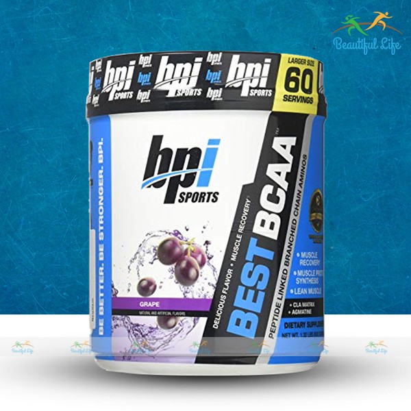 Bpi Sports Best BCAA (60 servings), Hộp 60 lần dùng, Thực phẩm thể hình, Thực phẩm tăng cân, tăng cơ- HÀNG CHÍNH HÃNG