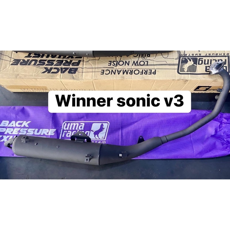 Pô Uma racing V3 dành cho đong xe Winner/Sonic
