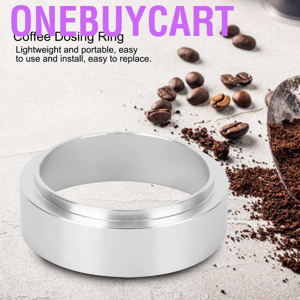 Onebuycart Aluminum Coffee Dosing Ring Funnel Replacement Machine Accessories