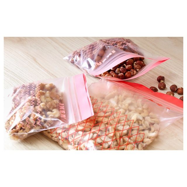 Bộ 60 túi ziplock Istad Ikea