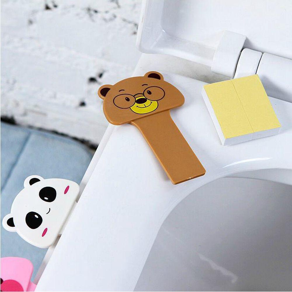 [COD] Bàn Nâng Bệ Ngồi Toilet Tự Dính Hình Động Vật Dễ Thương Tránh Chạm Tay Cầm