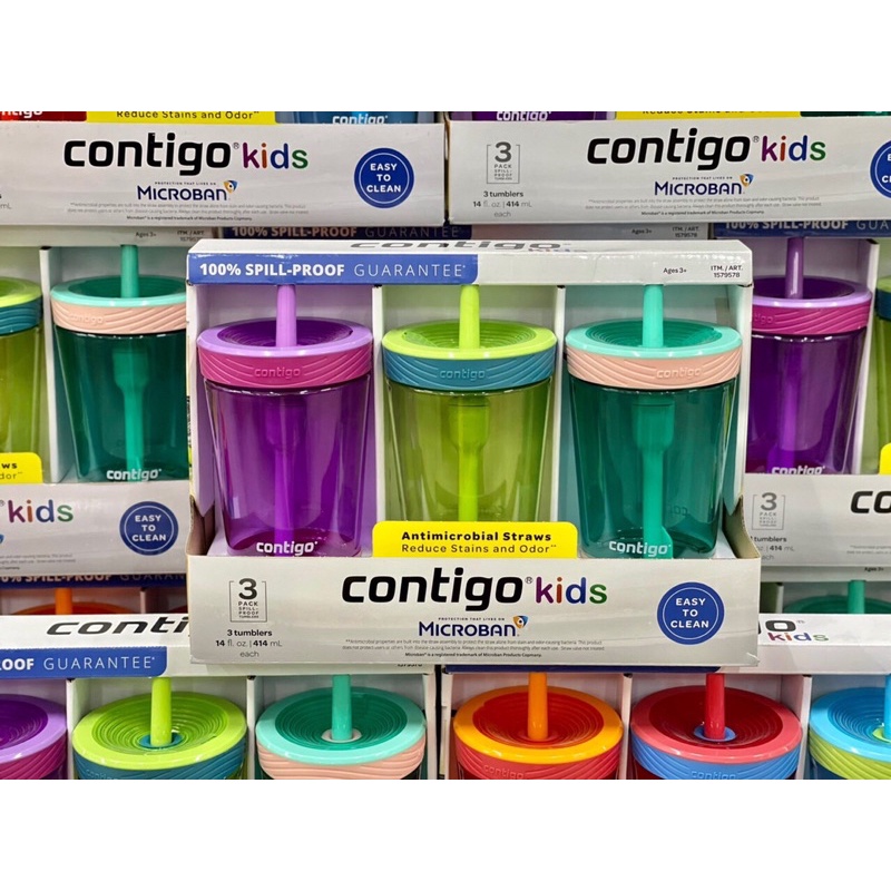 Ly Contigo Kid cho bé iu nhập từ Mỹ về Set 3 ly