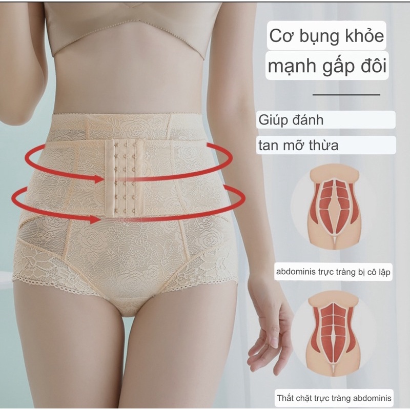 Quần nội y định hình vòng eo có size đến 3xl