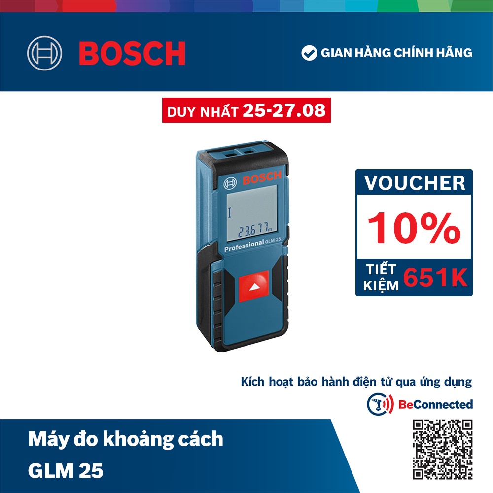 Máy đo khoảng cách Bosch GLM 25