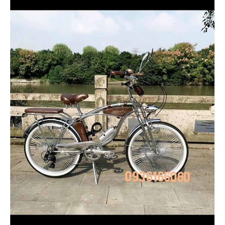 XE ĐẠP VUA - Phiên bản mầu inox - Xe đạp hạng sang độc lạ