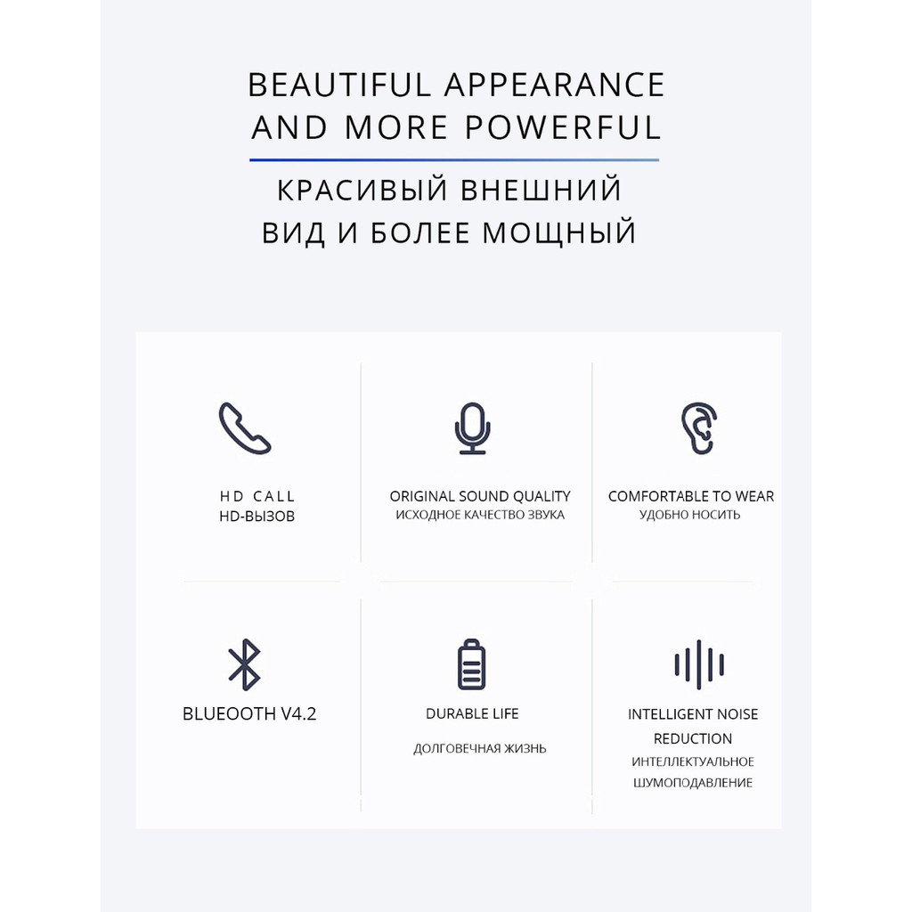 Tai nghe bluetooth không dây i7s TWS kèm hộp sạc tiện dụng chất lượng cao