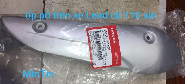 Ốp pô xe Lead cũ 110 xịn