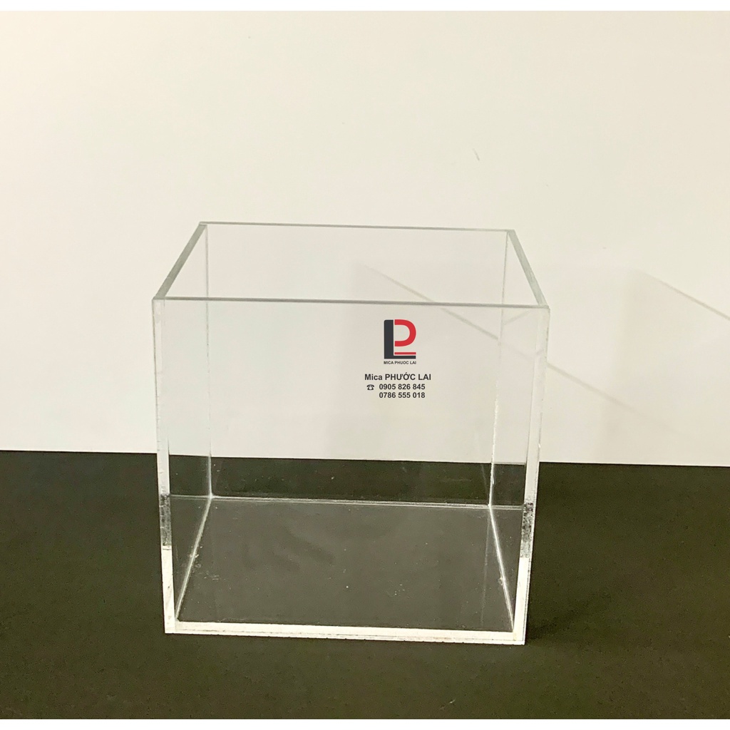 Hồ show cá siêu trong/ keo show Guppy Betta/ bể mini acrylic nhiều kích thước
