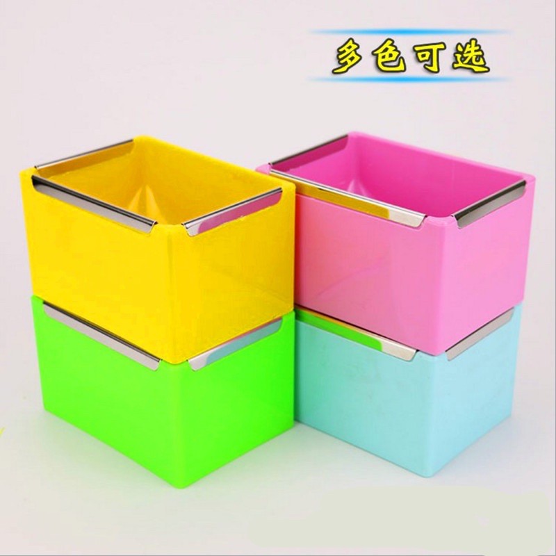 chén chữ nhật gắn lồng dành cho thỏ, bọ, chó, mèo