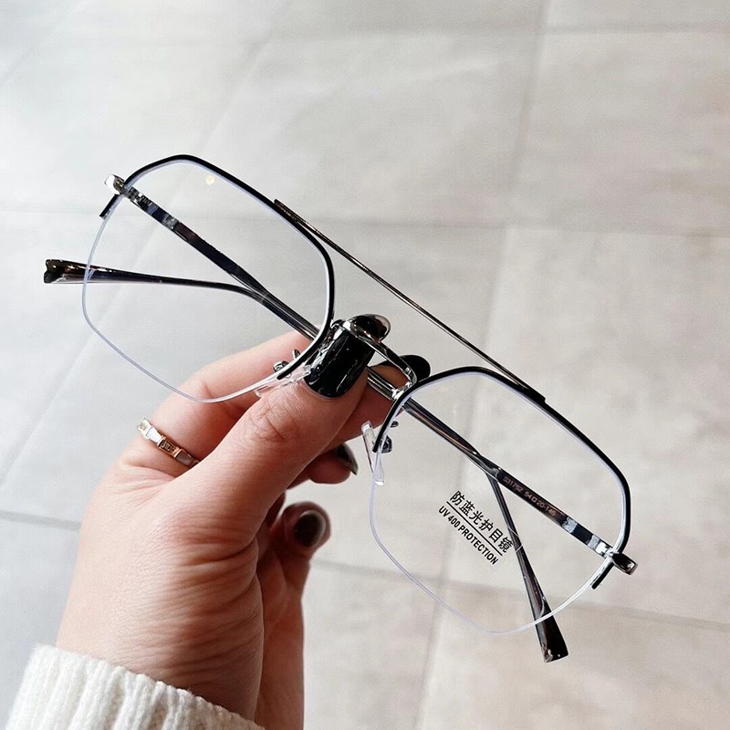 Mắt Kính Đọc Sách Chống Bức Xạ Có Thể Thay Thế Tròng Kính Tiện Dụng