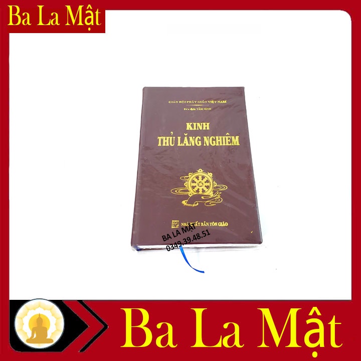 Sách - Kinh Thủ Lăng Nghiêm Trọn Bộ Bìa Da - Ba La Mật