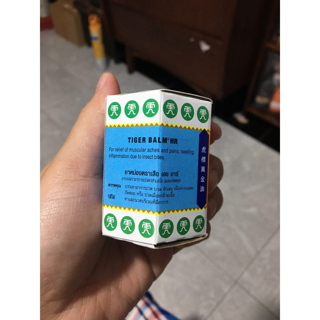 {Dầu Thái chính hãng} Tiger Balm Dầu Cù Là Xoa Bóp Cao Hổ Cốt Đỏ / Trắng 30gr Hàng Chính Hãng Thái Lan