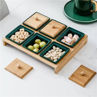 (Order) Khay đựng mứt tết phong cách Nhật
