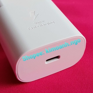 Củ Sạc Nhanh 25W Samsung Note10, Note10+, Note10 Lite, Note20, Note20 Ultra, Note20 Ultra 5G... Mới 100%
