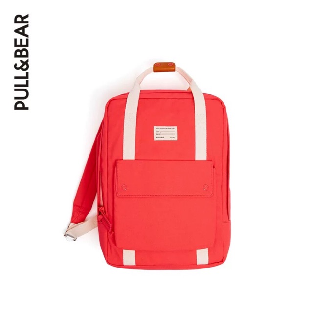 Balo Pull&bear màu đỏ chuẩn auth (order)