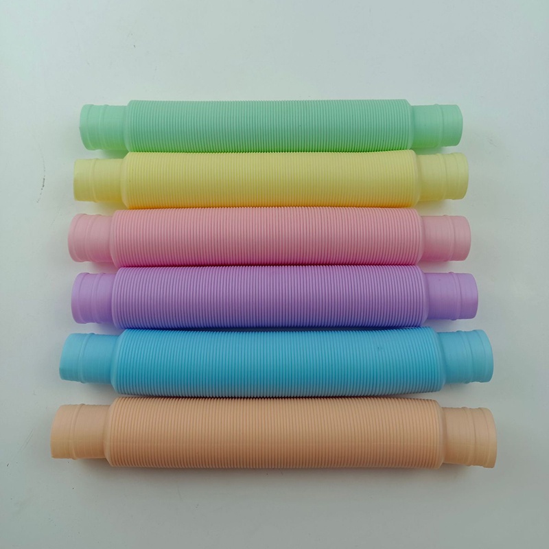Đồ chơi ống đàn hồi giảm căng thẳng DIY cho trẻ em