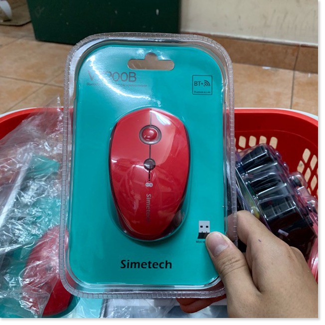 Chia sẻ: Đã thích (2) Chuột Không Dây Simetech V7200B Có Bluetooth - MrPhukien