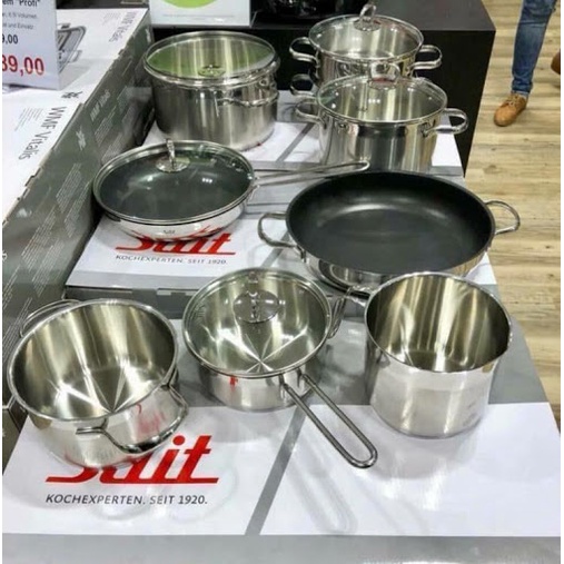 Bộ nồi Silit Toskana Topf-Set 10tlg [Hàng chính hãng]