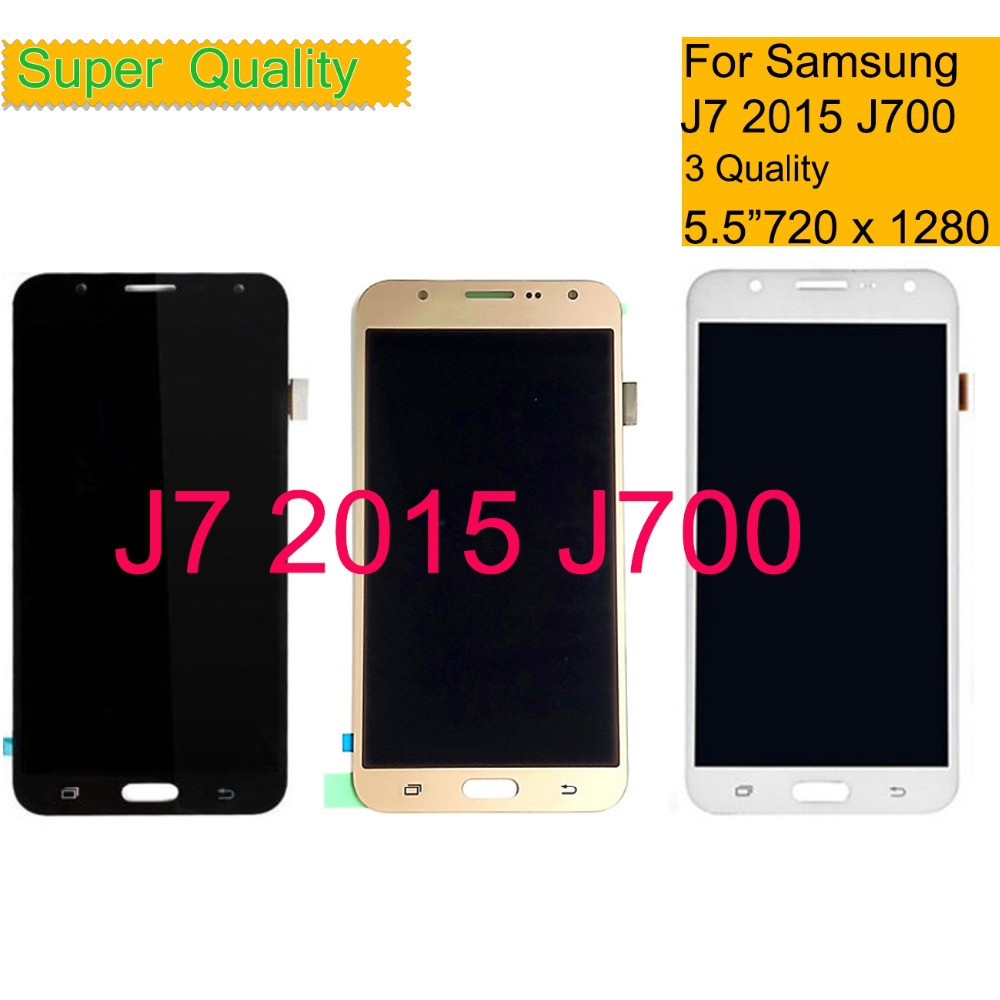 Màn Hình Cảm Ứng Lcd Thay Thế Chuyên Dụng Cho Samsung Galaxy J7 2015 J700 J700f J700h