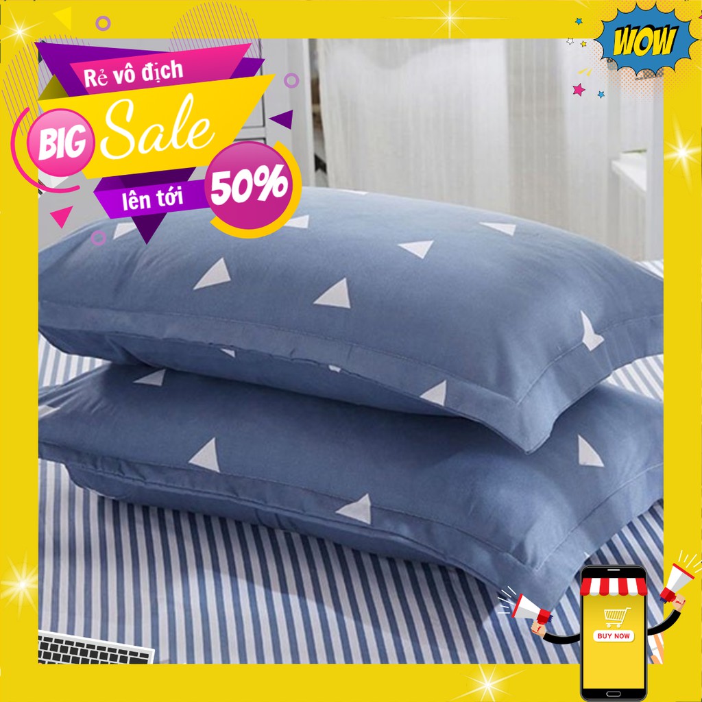 Bán sỉ Vỏ gối nằm cotton poly  (Nhiều mẫu)