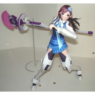 Mô hình giấy anime girl Phantasy Star Portable 2 "Lumia Weber"