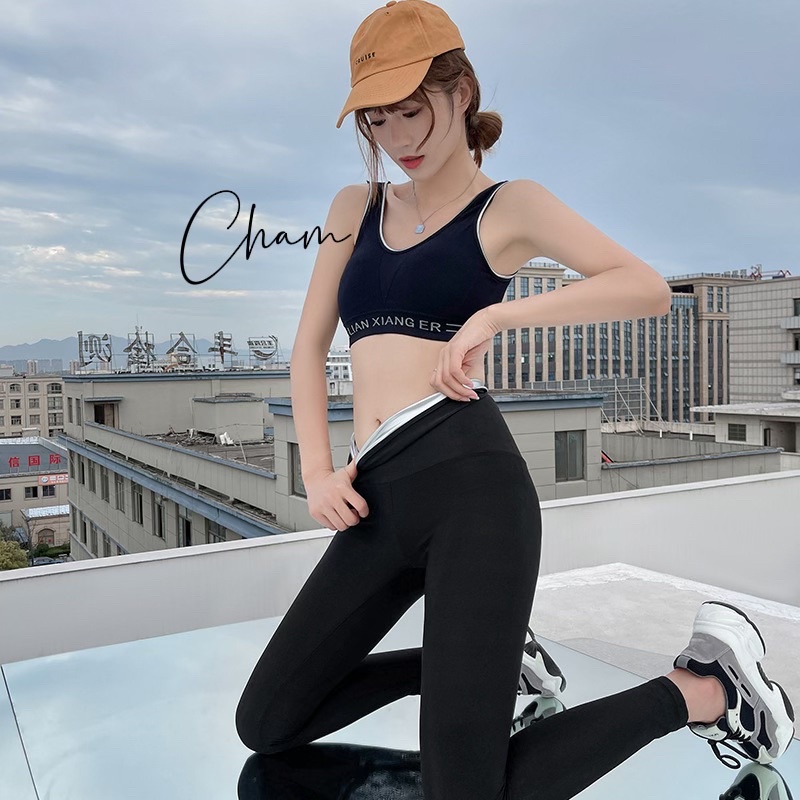 Quần legging nano Bạc Đùi, Ngố, Dài Cham quần tập Gym - Yoga giảm mỡ giúp eo thon gọn săn chắc cơ