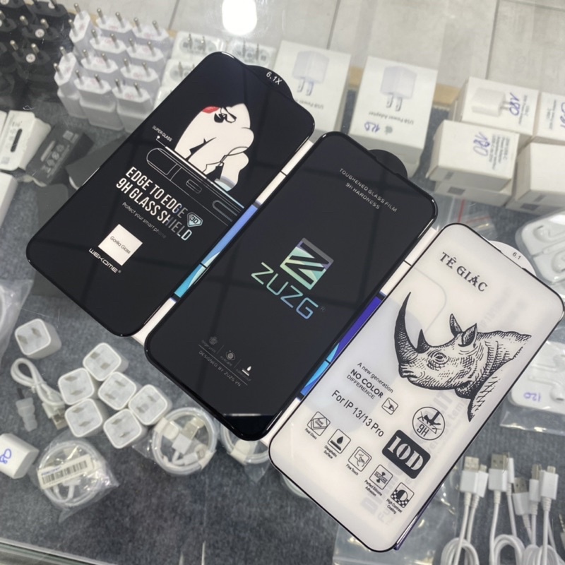 Kính Cường Lực iPhone 12 và 12 Promax ZUZG hàng chất lượng tốt