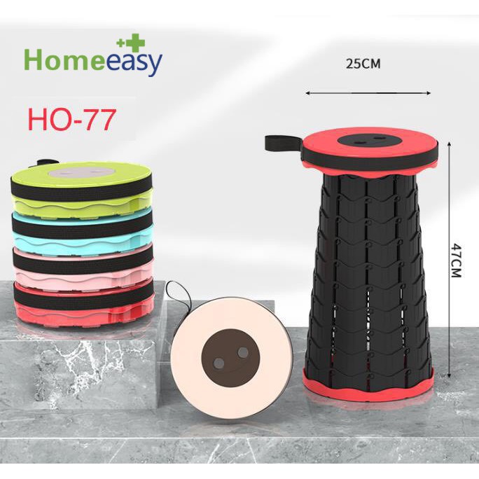 Ghế xếp đa năng HO-77 HOMEEASY NHIỀU MÀU