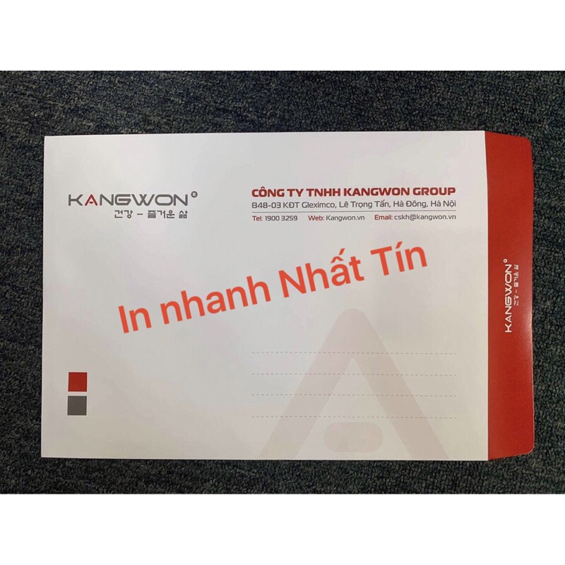 Combo 50 Phong bì in sẵn A4 offset 120gsm