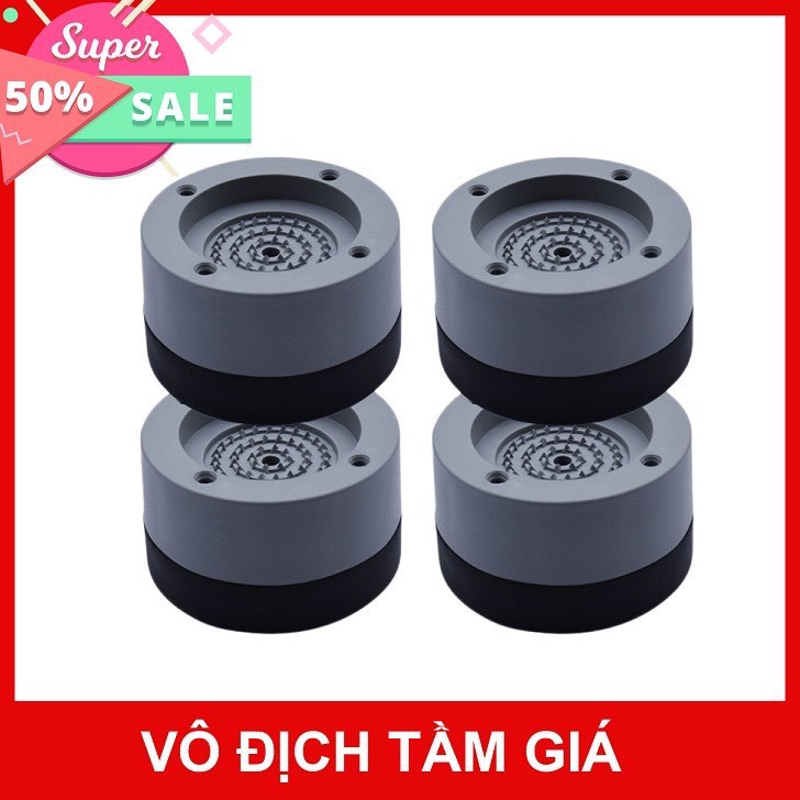 Đế Cao Su Chống Rung Máy Giặt ⚡𝐅𝐑𝐄𝐄 𝐒𝐇𝐈𝐏⚡ Chống Rung Chống Ồn Hiệu Quả (1 bộ - 4 cái) | BigBuy360 - bigbuy360.vn