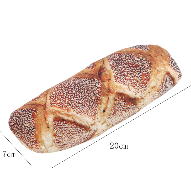 Gối Ôm Hình Bánh Mì/Sesame Nhồi Bông Thiết Kế Sáng Tạo Cho Bé