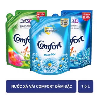 Nước xả vải Comfort 1 lần xả 1.6L (Túi)