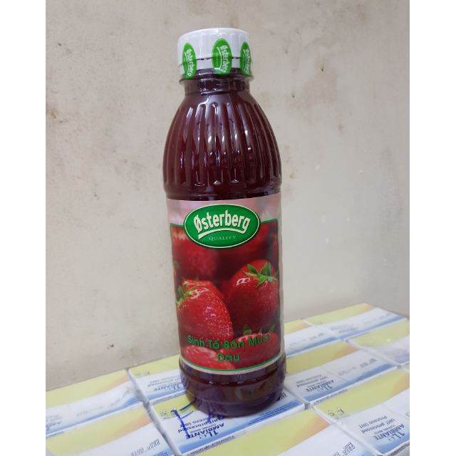 Sinh tố bốn mùa Osterberg Dâu 1L  - Hàng chính hãng