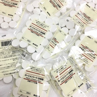 Mặt nạ giấy nén Muji Nhật Bản