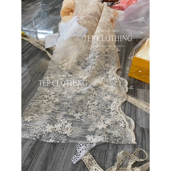 ROSALIE Đầm Công Chúa Thiết Kế Cho Bé Gái by TEP Clothing- Hình Thật