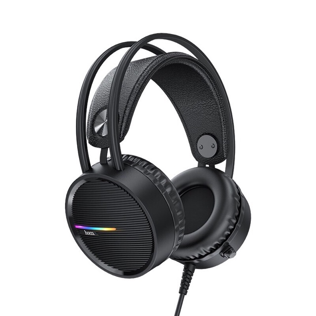 Tai nghe chụp tai headphone cho game thủ Hoco W100 chính hãng